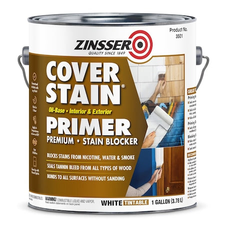 Oil Based Primer, White, 1 gal