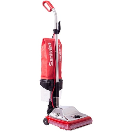 Upright Vacuum, 12 In, 145 cfm, 7A, 120V
