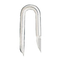 Poultry Staples, 14 ga, 3/4 in Leg L, Steel, 480 PK