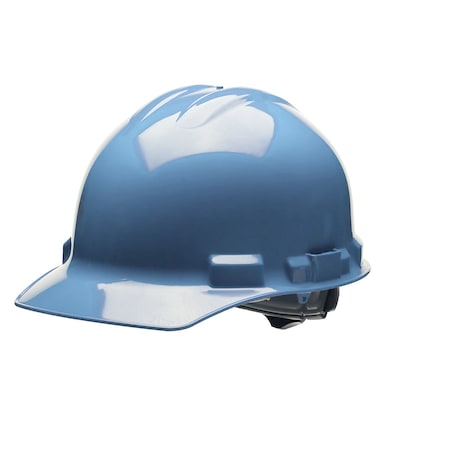 Hard Hat, Ratchet, 4 Point, Blue