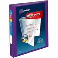 Heavy-Duty View 3 Ring Binder, 1 in