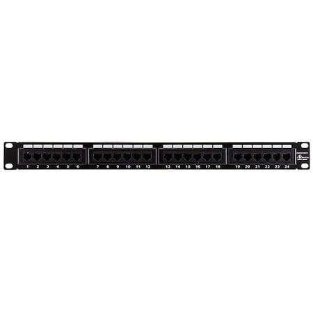 Patch Panel, 24P, 2U