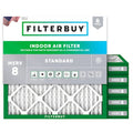 Pleated Air Filter, 20"x20"x2", MERV 8