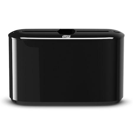 Paper Towel Dispenser, Plastic, Black