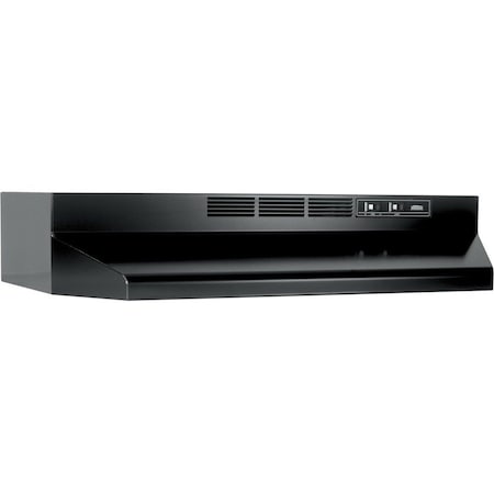 Hood, Duct Free, 30 In, Black