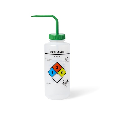 Wash Bottle, Plastic, Colorless, PK4
