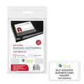 Business Card Holder, Clear, 2 7/16"H, PK10