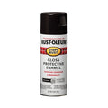 Spray Paint, Dark Walnut, Gloss, Solvent, 12 oz