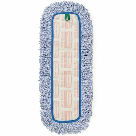 18 in Quick Change Mop Pad, Blue, No Handle