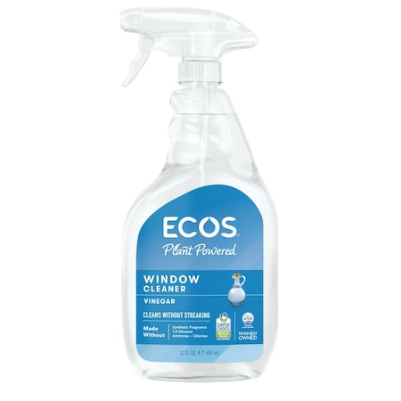 Liquid Glass Cleaner, Trigger Spray Bottle, 6 PK