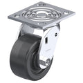NSF-Listed Plate Caster, 800 lb. Ld Rating, Roller