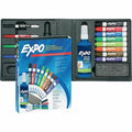 Dry Erase Marker Set, Chisel/Fine Tip, Assorted Colors Low Odor