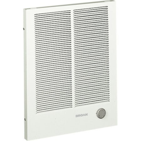 Recessed Electric Wall-Mount Heater, Recessed or Surface, 1500/3000, 2000/4000 W, 208/240V AC