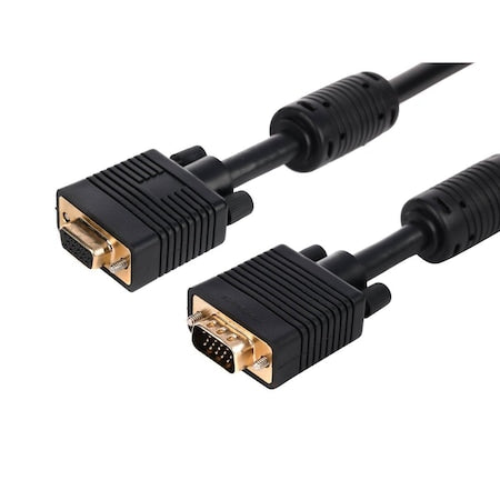 ComputerVideoCableExtension, Black, 10ft L
