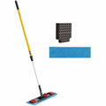 42 in Adaptable Flat Mop Pad Kit, Yellow Steel