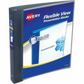 Flexible View 3 Ring Binder, 1" Round Ri