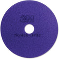 Diamond Floor Pad Plus, 20 In, Purple, PK5