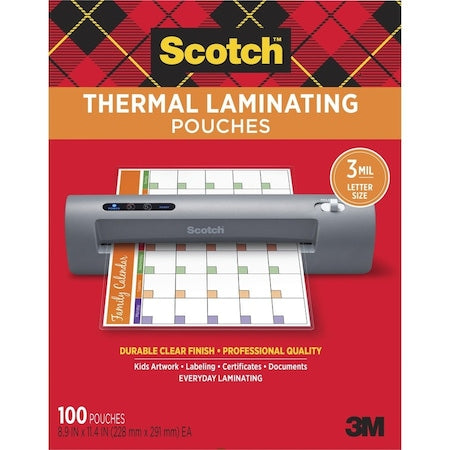 Pouch, Thermal, 3mm, Clear, PK100