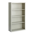 Bookcase, 60" H, 34 1/2" W, Light Gray