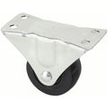 Plate Caster, 120 lb. Load Rating, Rigid