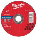 Cut-Off Wheel, 5/8" Sz, 4" dia.