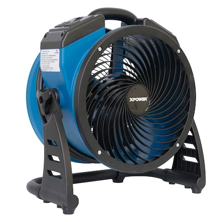 Axial Air Mover, Power Outlets, 1100 CFM, 115, 1100 cfm, 14.2 W.