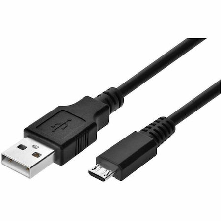 Standard USB Cable, Black, 10ft L