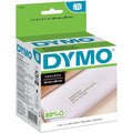 Printer Label, 1 1/8 in Label W, 3 1/2 in Label H, 350 Labels per Roll, White