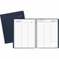 Weekly Appointment Book, 11 x 8.25, Navy Cover, 13-Month: Jan 2025 to Jan 2026