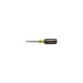 10-in-1 Multi-Bit Screwdriver/Nut Driver, 1/4 in, 5/16 in Drive Size 7 3/4 in L, 6-Piece