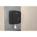 TIMELESS CENTERPULL TOWEL, BLACK