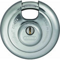 Padlock, 3 1/2" H, 3 5/8" W, Silver
