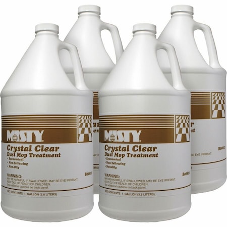 Dust Mop Treatment, Liquid, 1 gal, PK4