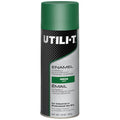 General Purpose Enamel Spray Paint, Green, Gloss, Solvent, 10 oz