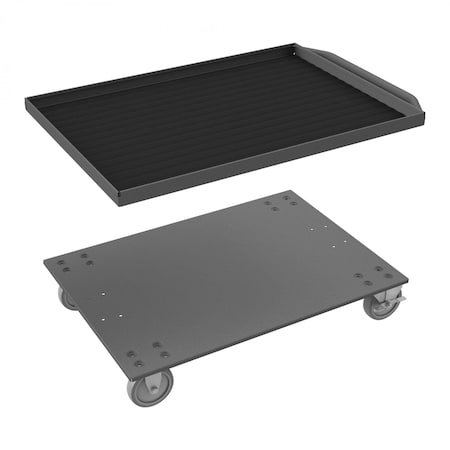 Mobile Bin Base and Top Rubber Matting