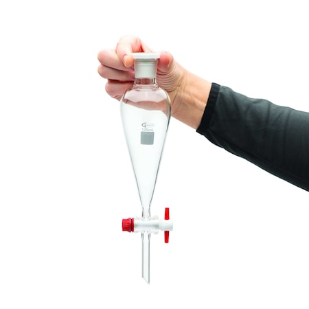 Separatory Funnel, Glass, Colorless, PK2