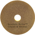 Scrubbing Pad, Yellow, Size 16", PK5