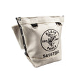 Tool Pouch, Pouch, Bolt Retention, Canvas, 10", natural, No. 4 Canvas, 1 Pockets