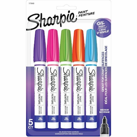 Oil Based Paint Marker, 5 PK