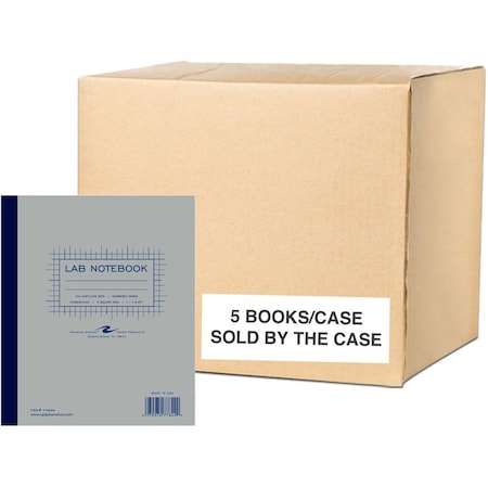 Lab Notebook, 9-1/4 in. x 11 in., Gray
