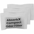 3-Pack Compact Odor Filters for Trash Can