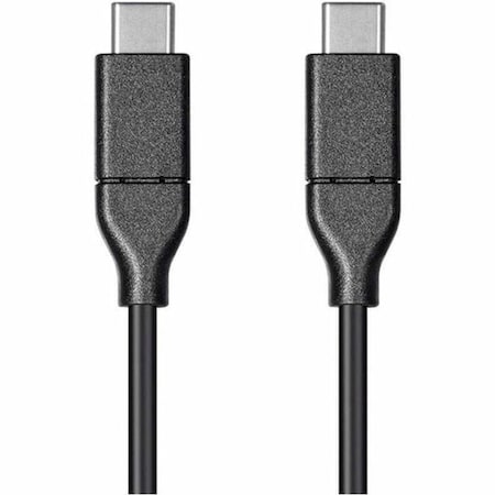 Essentials USB Type-C to Type-C 2.0 Cable - 480Mbps_ 5A_ 26AWG_ Black_