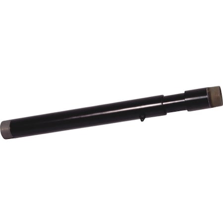 Extension Column, Black, 1.9"Dx72"Hx1.9"W