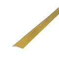 Carpet Edging Bar, Aluminum, Gold, 72 In L