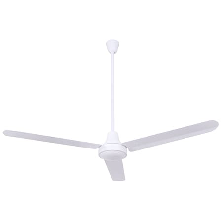 Industrial DC Fan, CP56D1136N, 56inch Fan, 56 in Blade Dia, 3 Blades, 5 Speeds, 120V AC