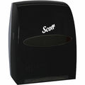 Essential Manual Hard Roll Towel Dispenser (46253), Black, 12.63" x 16.13" x 10.2" (Qty 1)