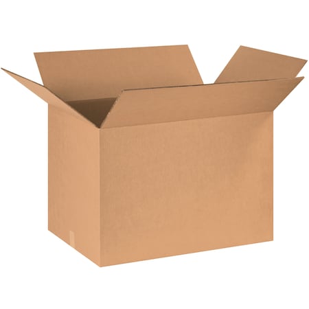 30 in x 18 in x 18 in Shipping Box, Kraft, Corrugate, Double Wall, 48 ECT