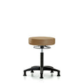 Rutledge Vin Stool without Back-Medium Bench Height with Stationary Glides in Taupe Trailblazer Vin