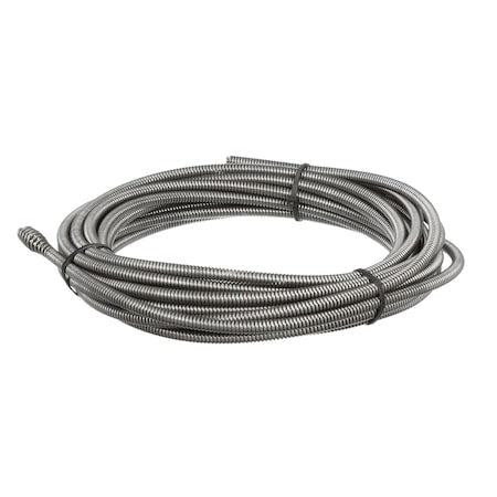 Drain Cleaning Cable, 3/8 in Dia, 35 ft L