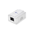 Surface Mount Box, Cat6,1P, White
